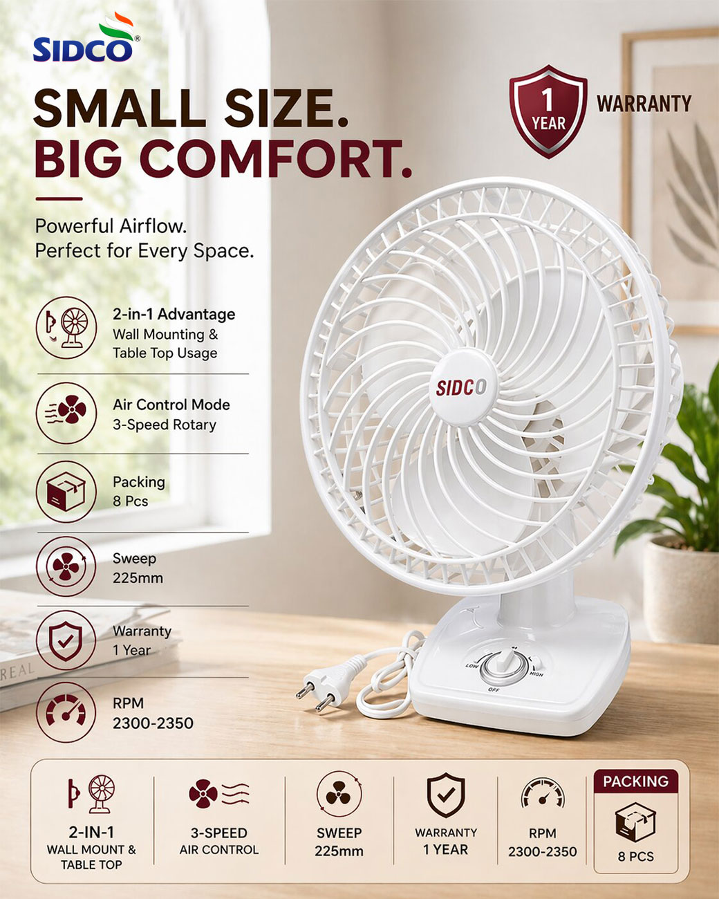 WCT – 9″
