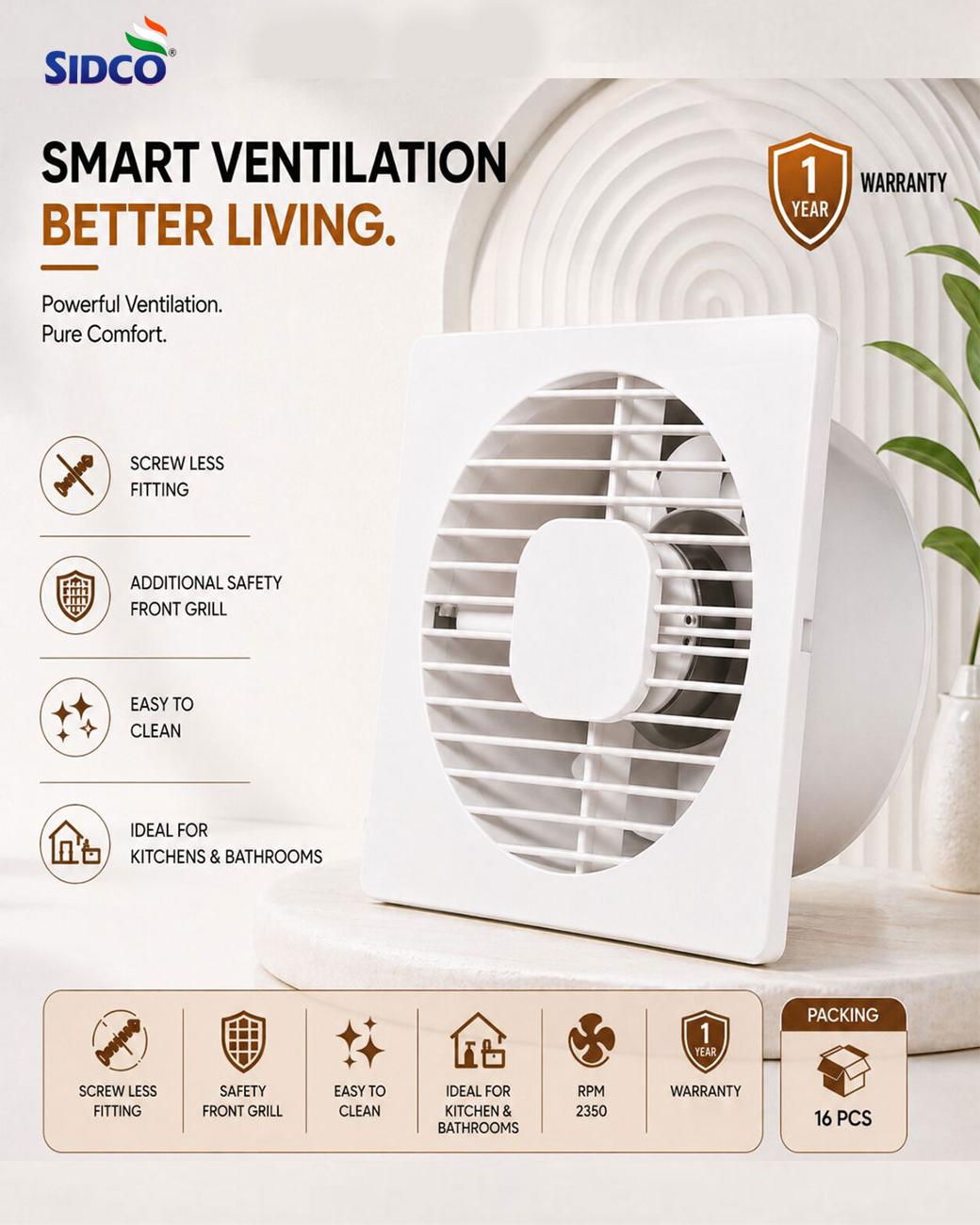 VENT - 6"